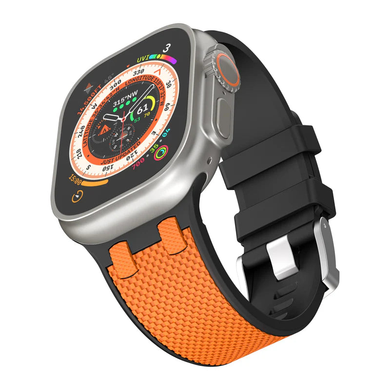 AP Dual Color Matching Silicone Band For Apple Watch