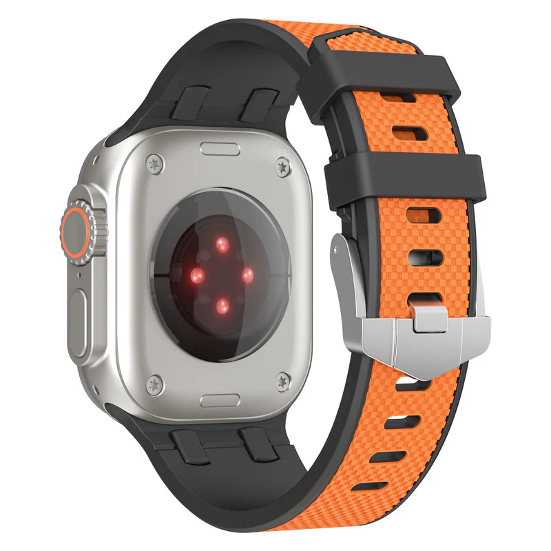 AP Dual Color Matching Silicone Band For Apple Watch