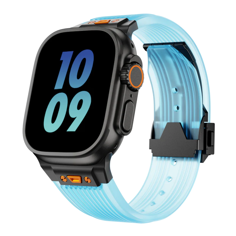 RM Transparent Silicone Band For Apple Watch.