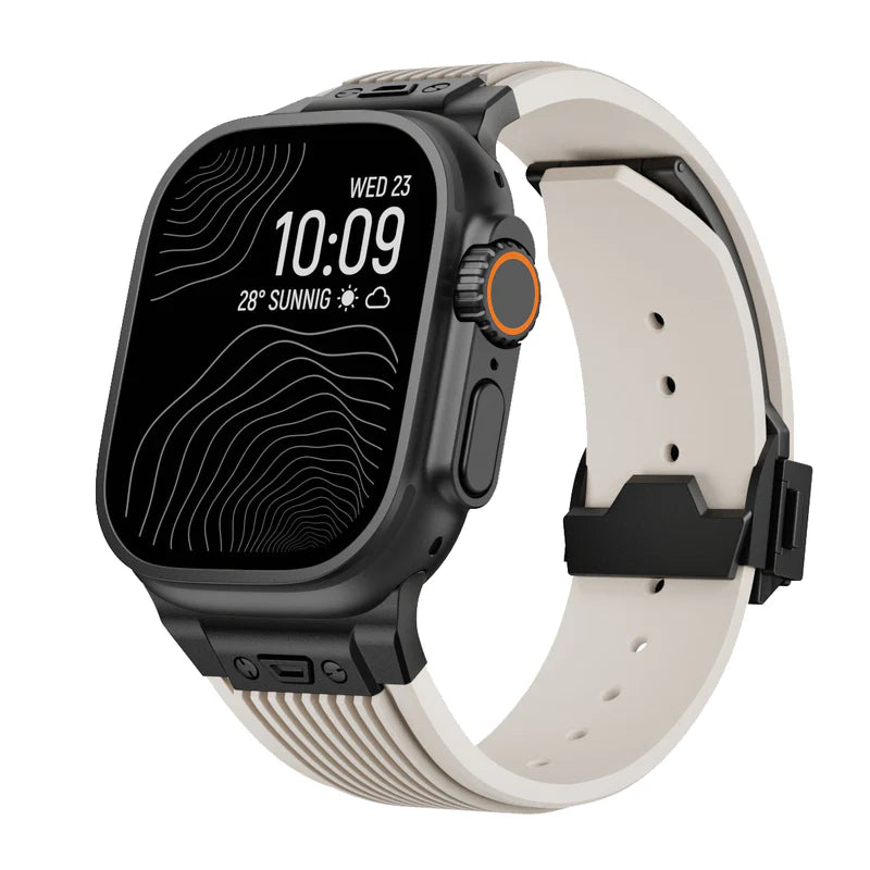 RM Designer Streamlined Silicone Band For Apple Watch.