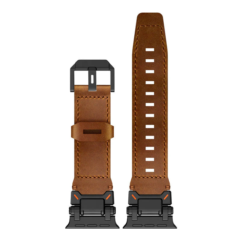 Explorer Crazy Horse Leather Band For Apple Watch.