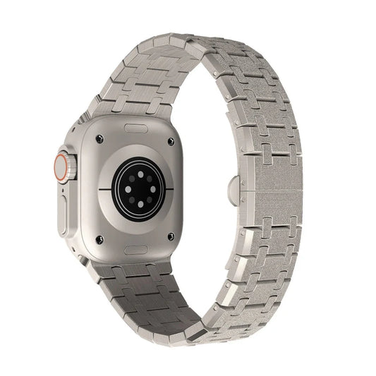 AP Stainless Steel Flashing Band For Apple Watch.
