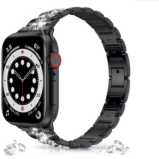 Bling Diamond Metal Band for Apple Watch.