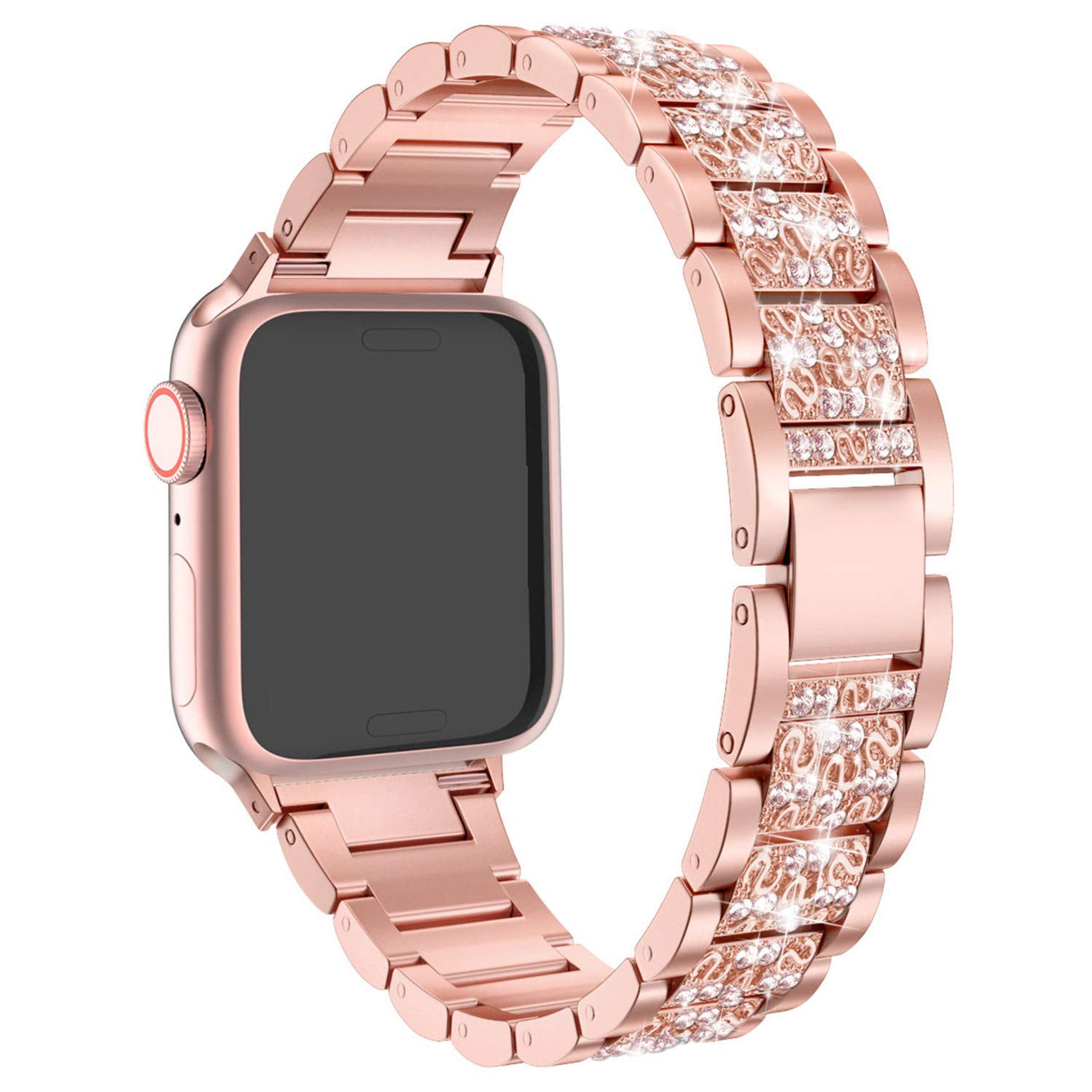 Bling Diamond Metal Band for Apple Watch.