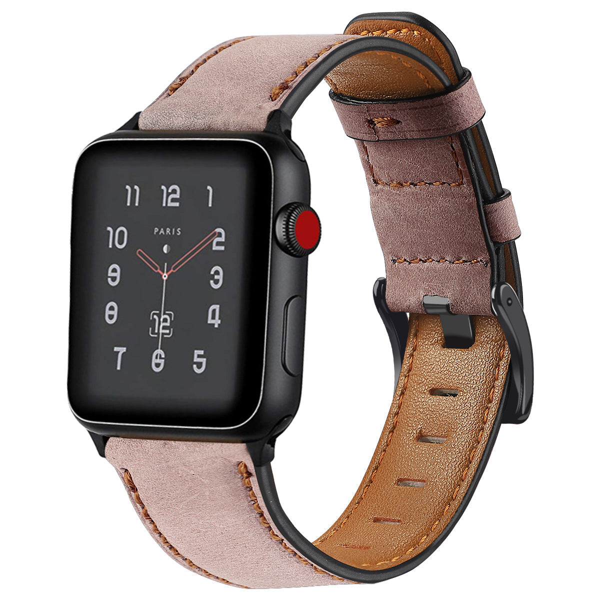 Classic Vintage Leather Watch Band for Apple Watch