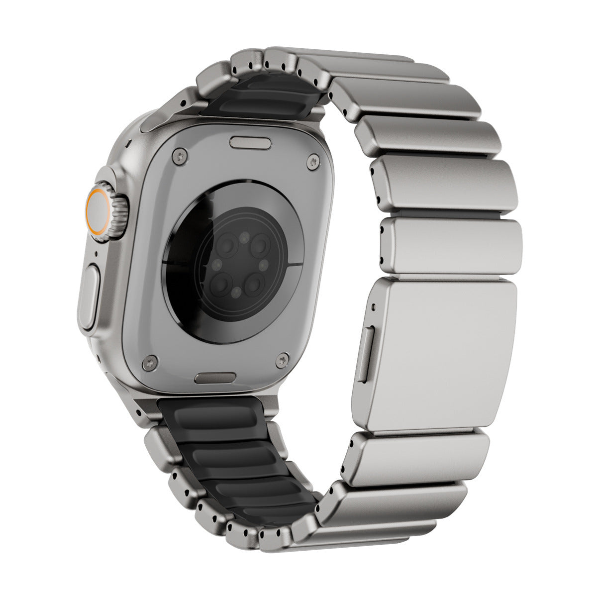 Hybrid Metal & Rubber Band for Apple Watch