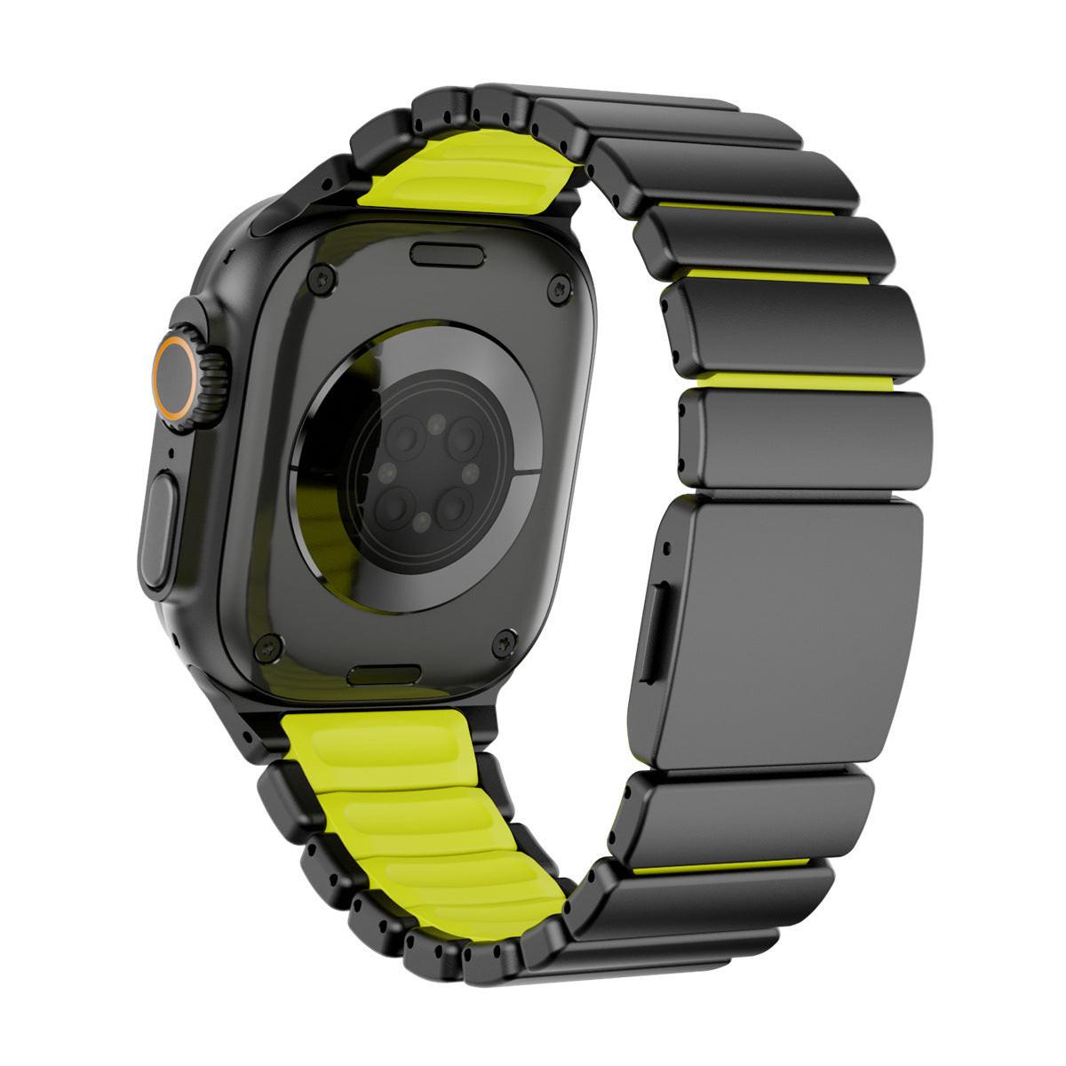 Hybrid Metal & Rubber Band for Apple Watch