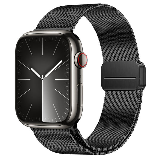 Integrated Dual-Magnetic Milanese Band for Apple Watch