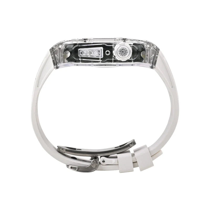 RM V30 Glacier Series Fluoroelastomer Band And Case Retrofit Kit For Apple Watch.