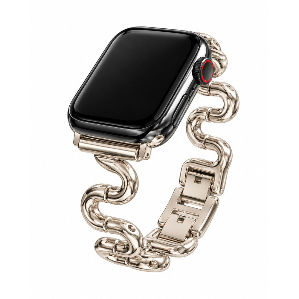 Sculpted S-Curve Metal Band for Apple Watch
