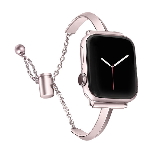 Slim Stainless Steel Bangle Band for Apple Watch.