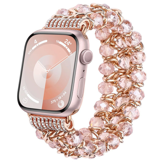 Sparkly Beaded Apple Watch Strap for Women.