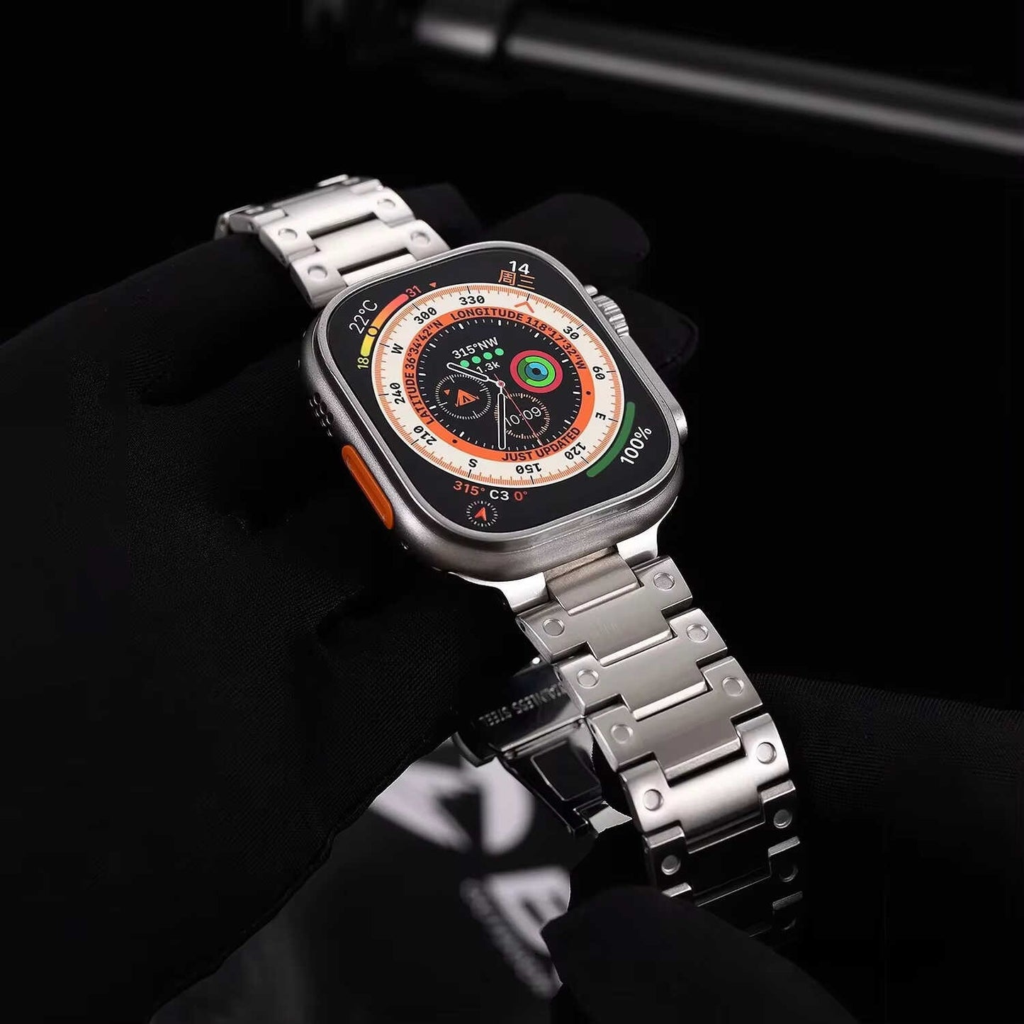 Stainless Steel Bracelet Band for Apple Watch