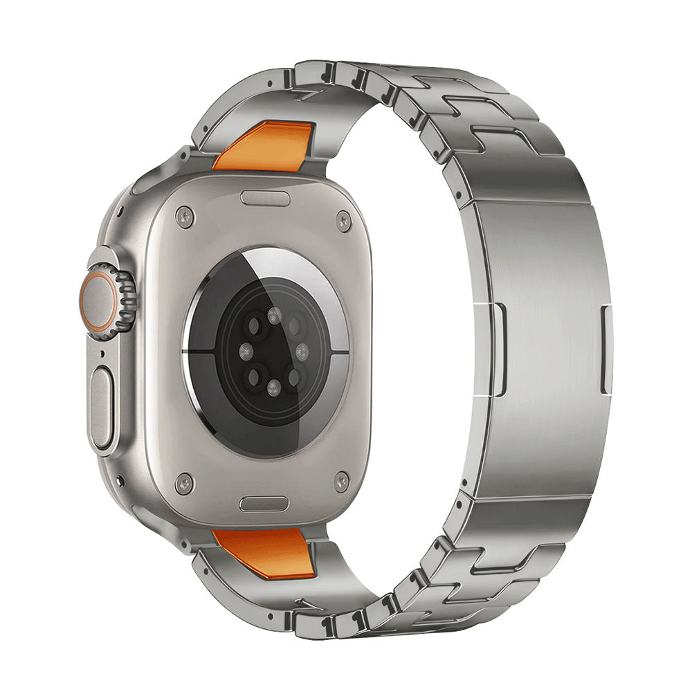 Stainless Steel Quick-Release Band for Apple Watch