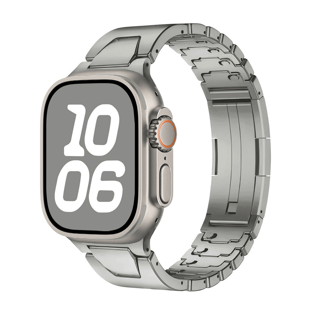 Stainless Steel Quick-Release Band for Apple Watch
