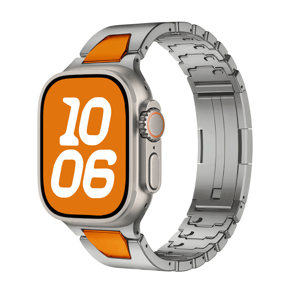Stainless Steel Quick-Release Band for Apple Watch