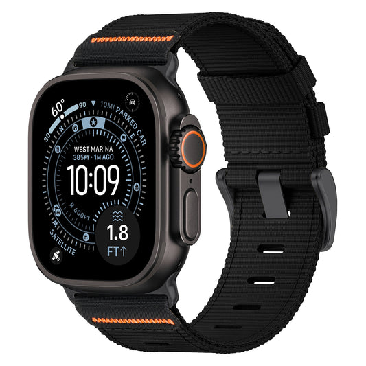 Tactical Nylon Band for Apple Watch – Durable Sport Strap