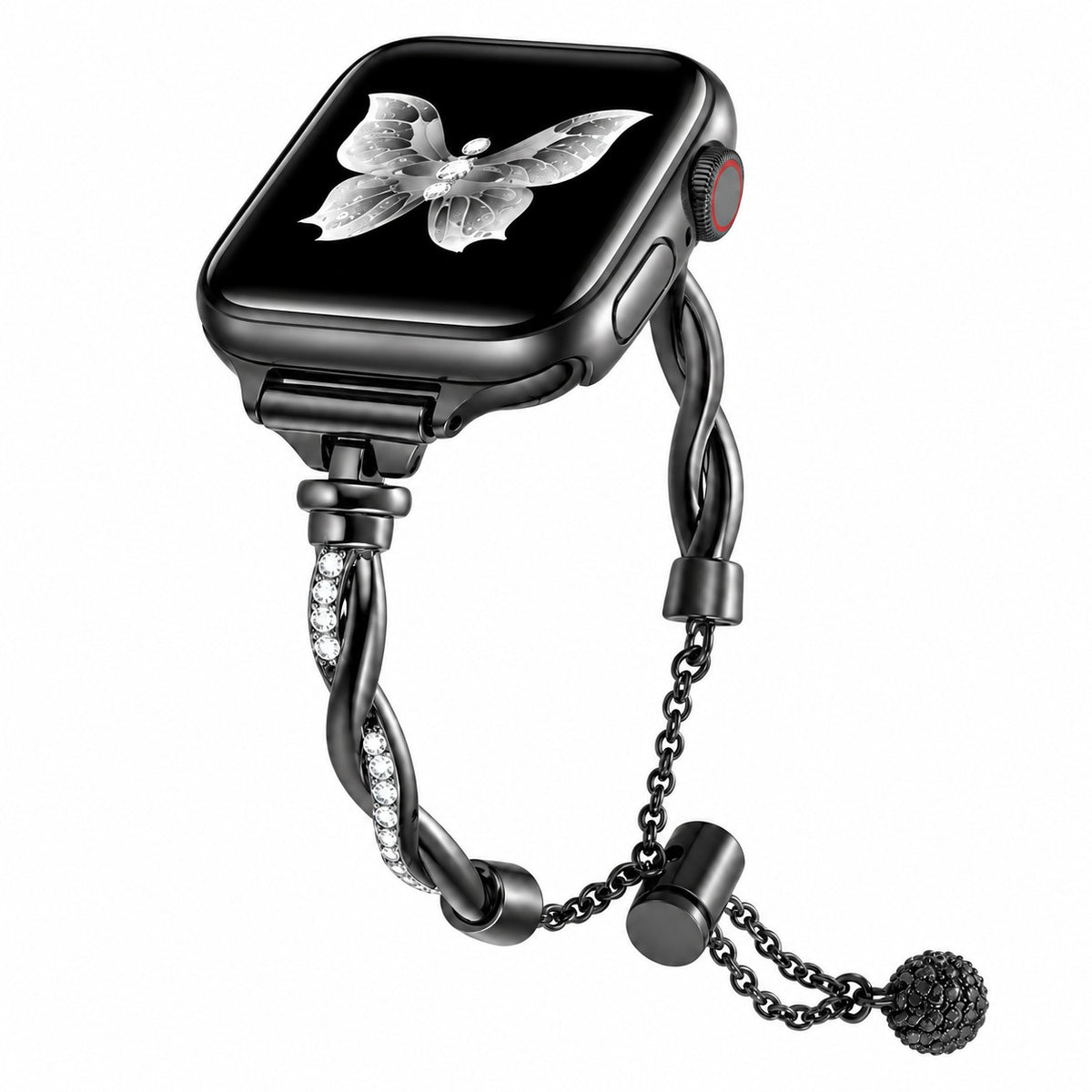 Twisted Crystal Chain Bracelet Band for Apple Watch