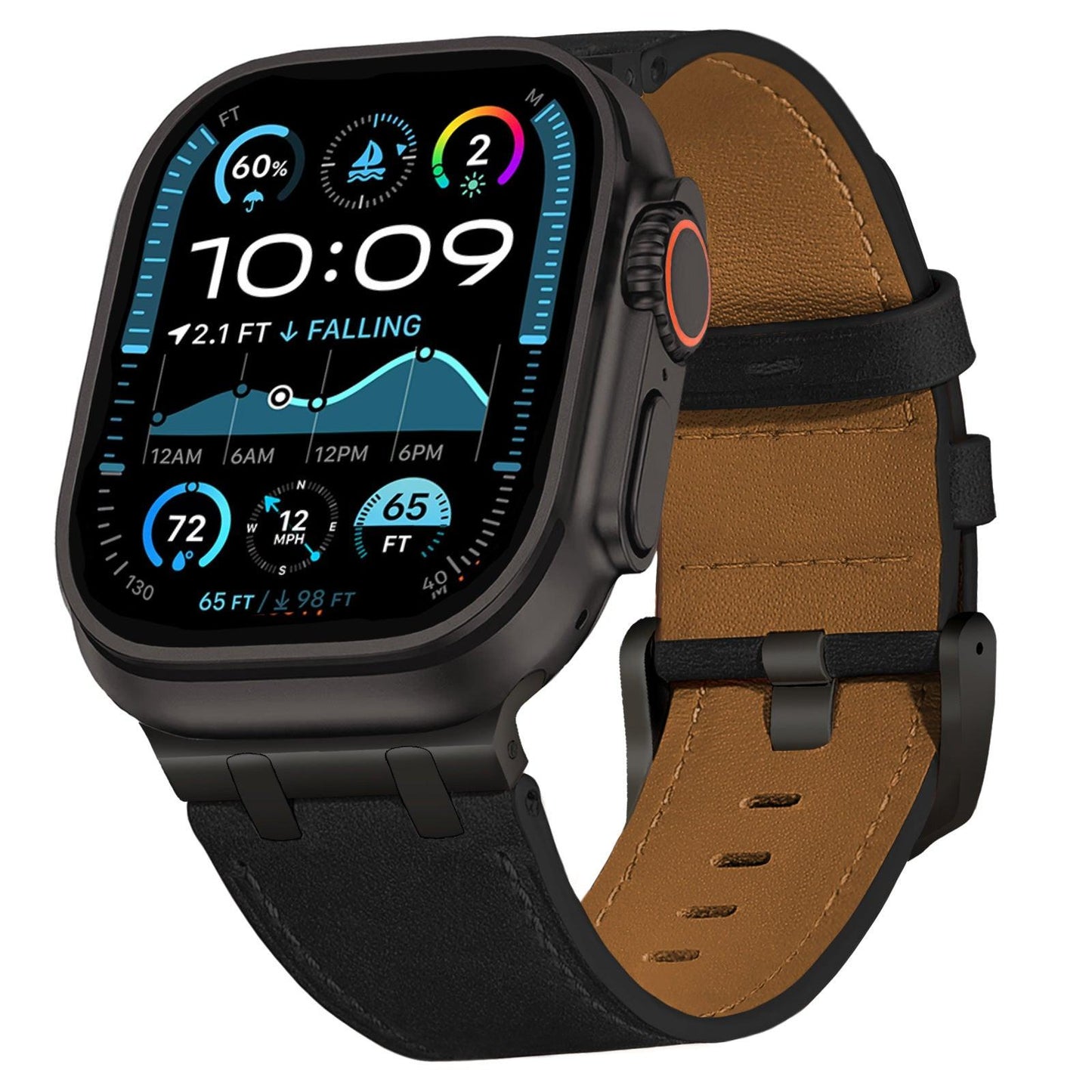 Vintage Crazy Horse Leather Band for Apple Watch