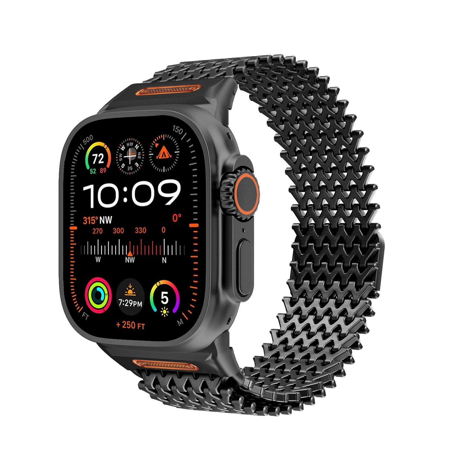 W-Link Stainless Steel Magnetic Band for Apple Watch