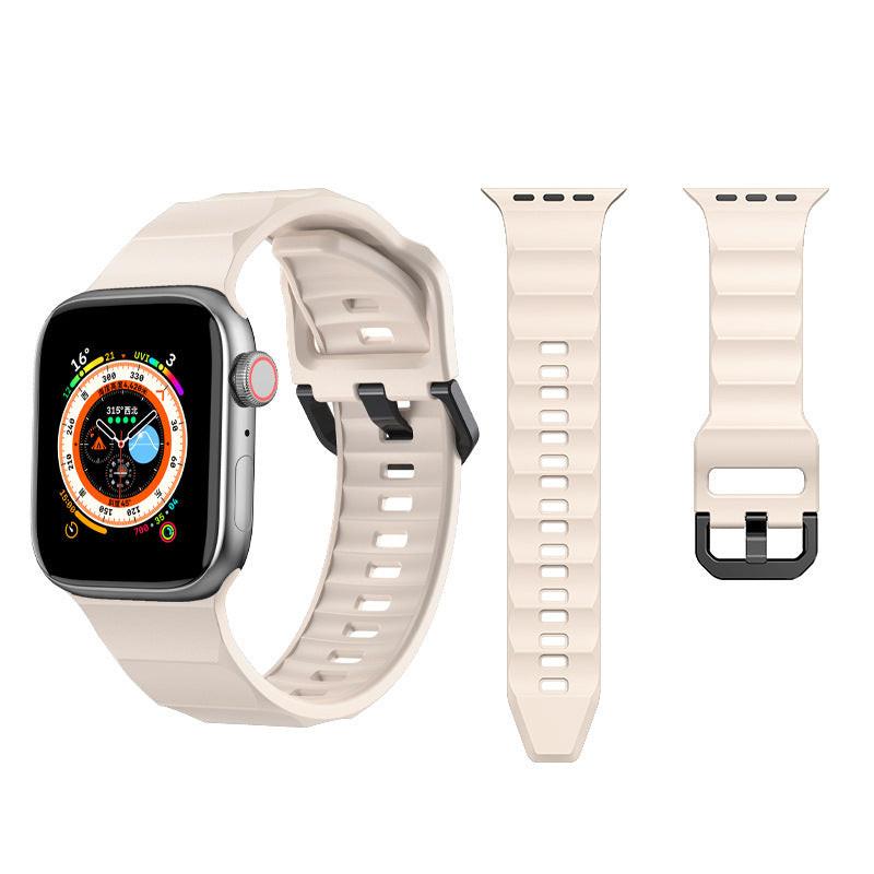 Wave Fluoro Rubber Band for Apple Watch