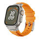 Orange Band-Titanium Buckle