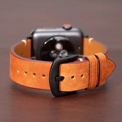 Modern Leather Band - Orange