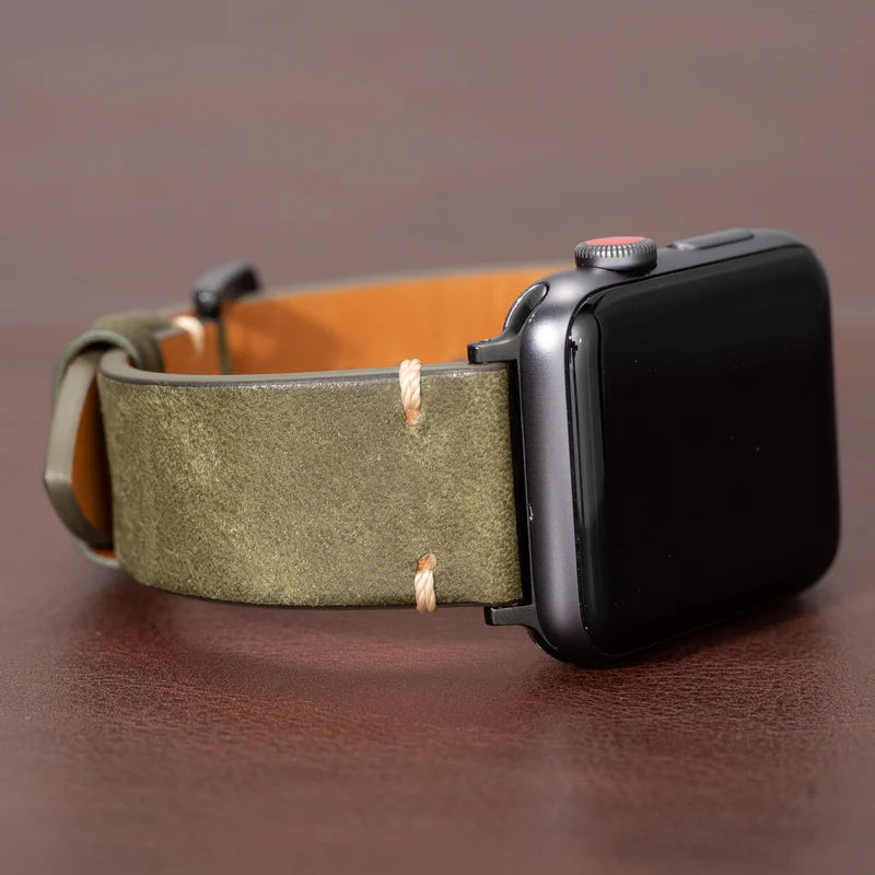 Modern Leather Band - Green
