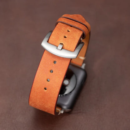 Modern Leather Band - Orange