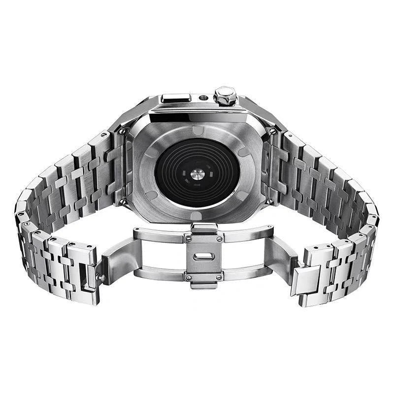 AP9006 316L Stainless Steel Band Stainless Steel Case Retrofit Kit For Apple Watch.