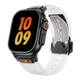 Transparent Band-Black Buckle