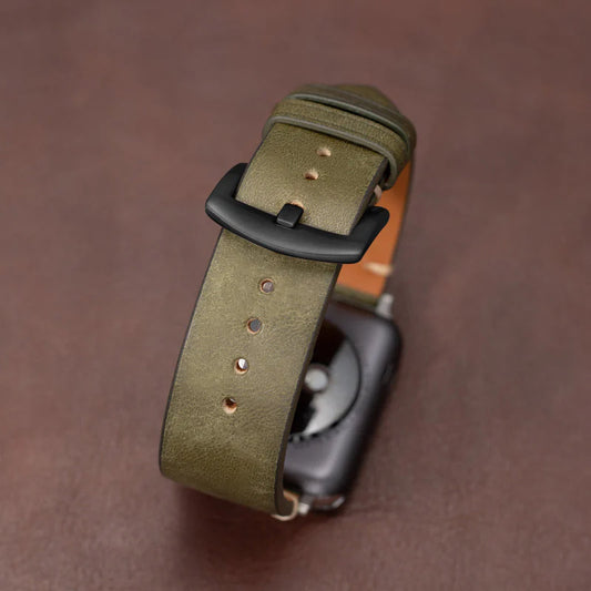 Modern Leather Band - Green