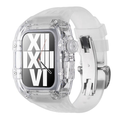 RM V30 Glacier Series Fluoroelastomer Band And Case Retrofit Kit For Apple Watch