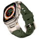 Green Band-Titanium Adapter