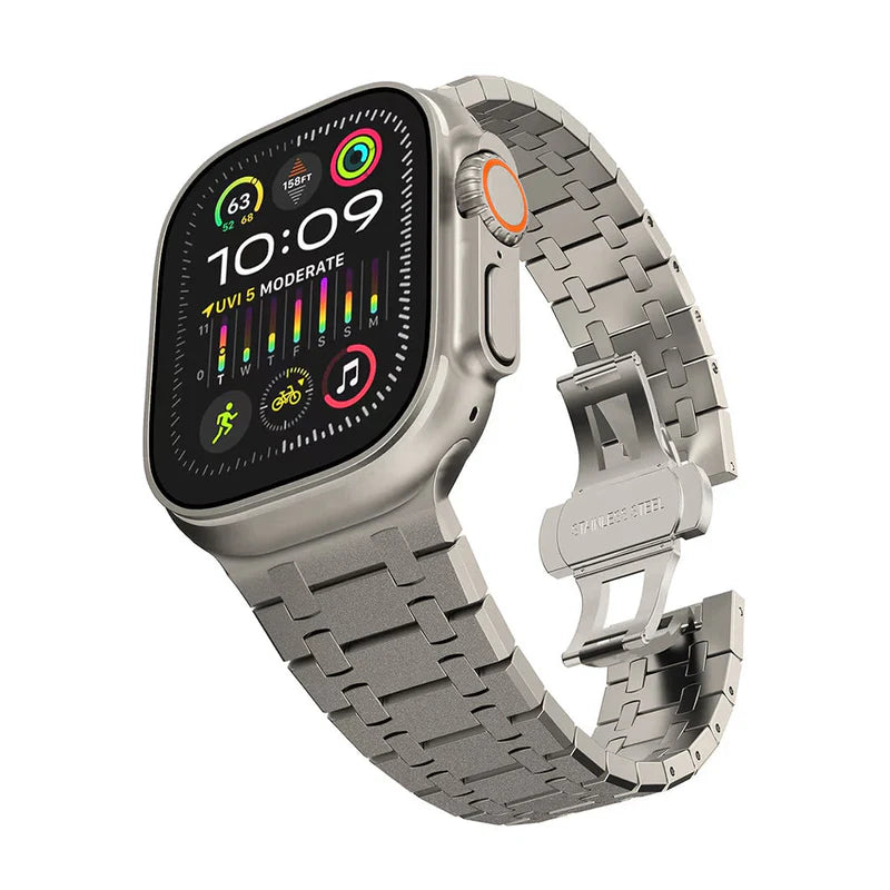 AP Stainless Steel Flashing Band For Apple Watch