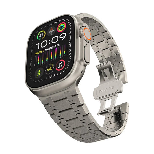 AP Stainless Steel Flashing Band For Apple Watch