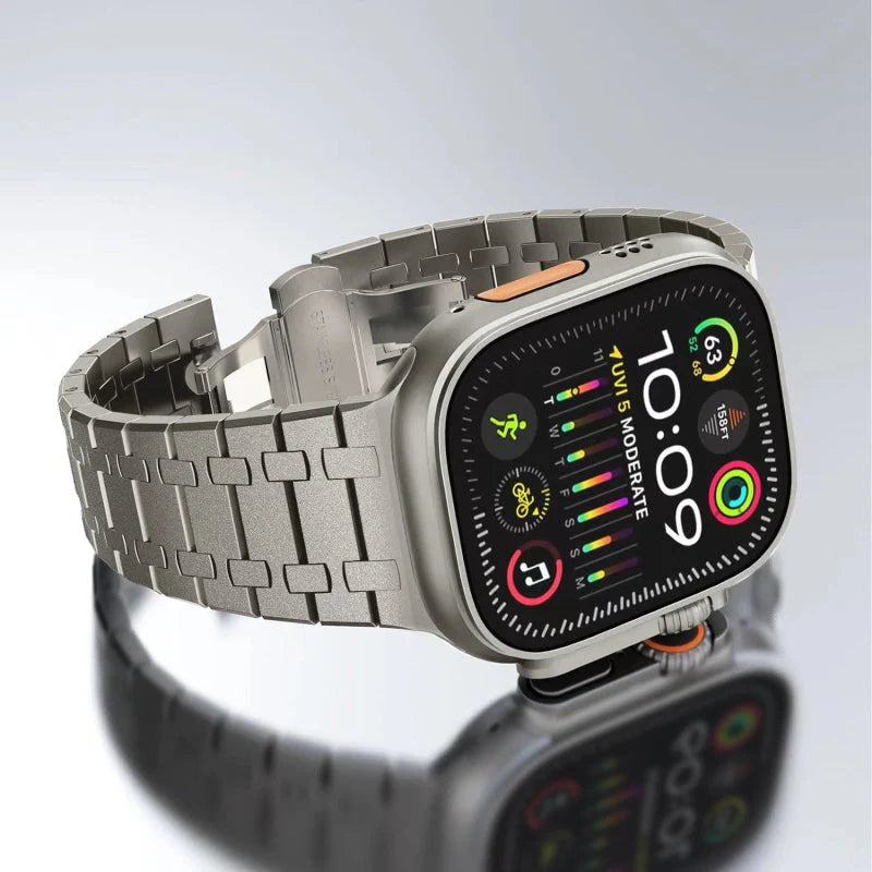 AP Stainless Steel Flashing Band For Apple Watch