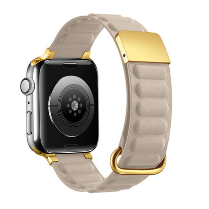 Adjustable Magnetic Leather Band for Apple Watch