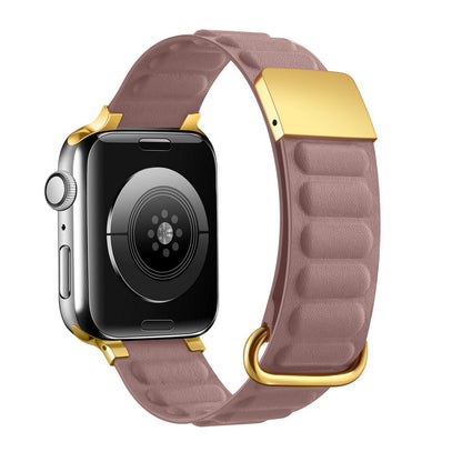 Adjustable Magnetic Leather Band for Apple Watch