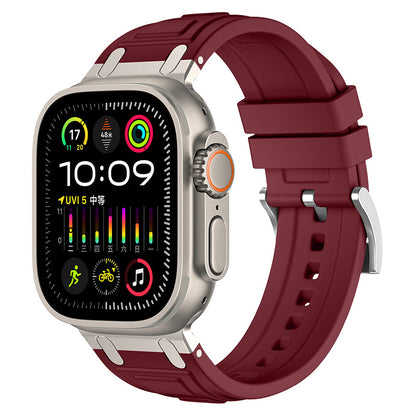 AeroFlex Integrated Silicone Band for Apple Watch.