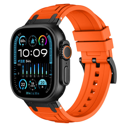 AeroFlex Integrated Silicone Band for Apple Watch.