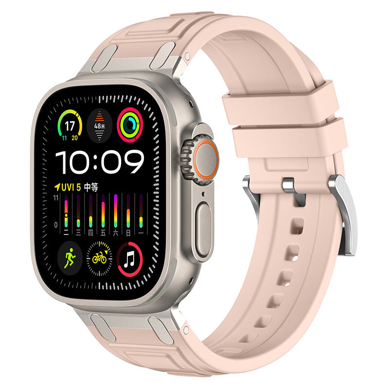 AeroFlex Integrated Silicone Band for Apple Watch.