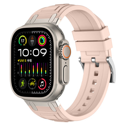 AeroFlex Integrated Silicone Band for Apple Watch.