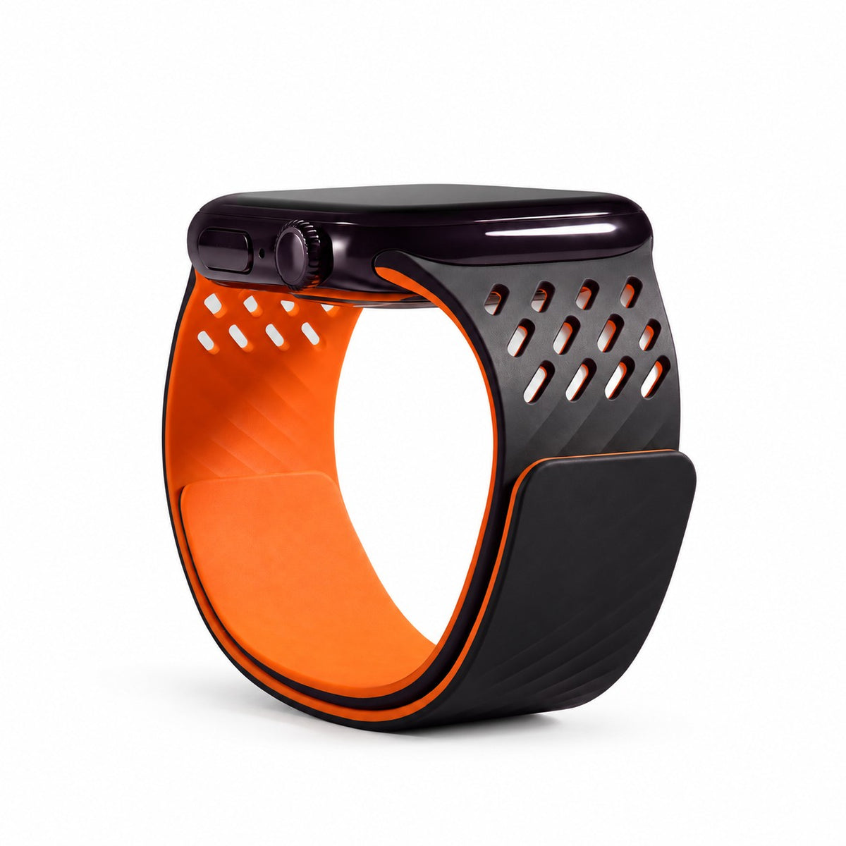 AeroRidge Magnetic Silicone Band for Apple Watch