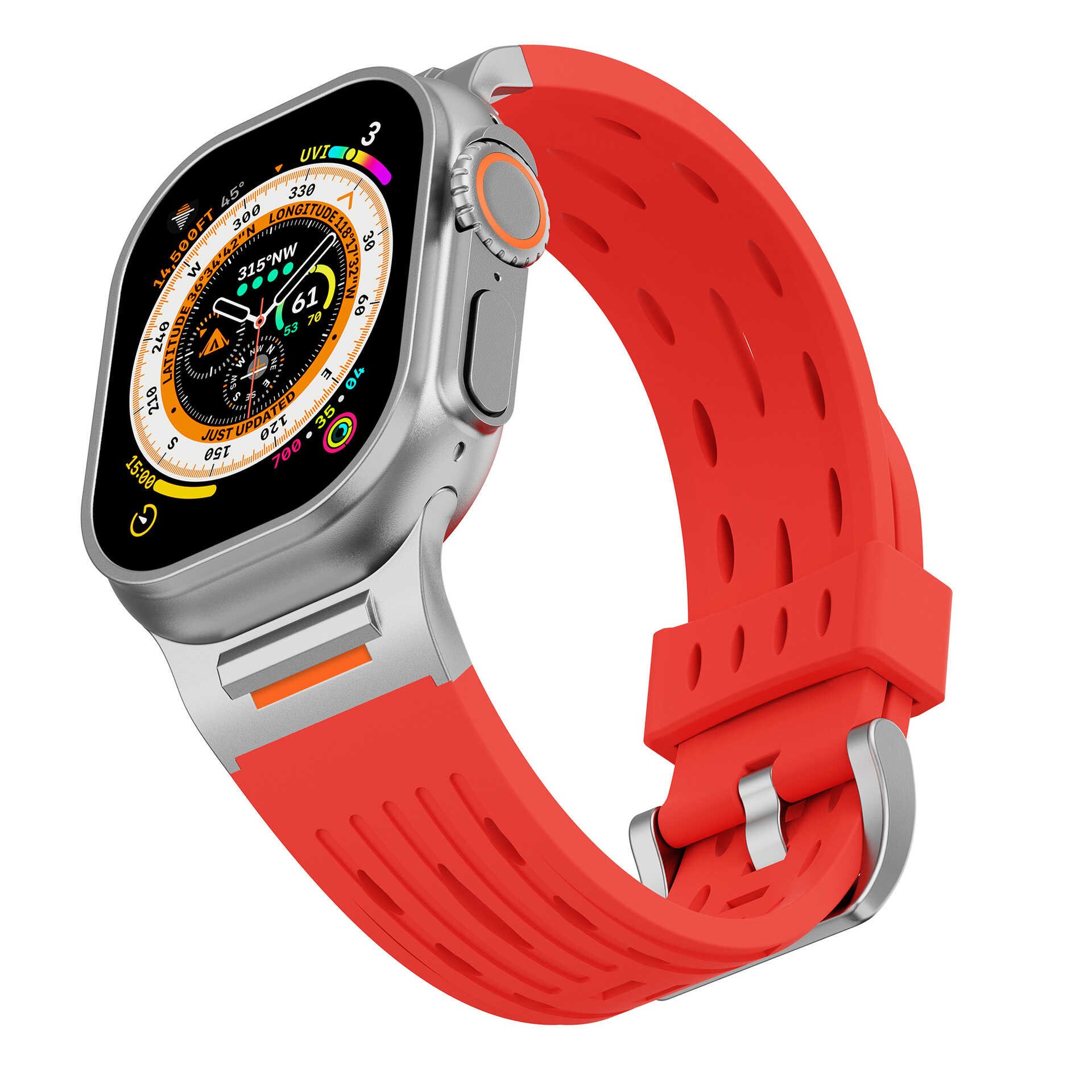 AeroVent Silicone Sport Band for Apple Watch.
