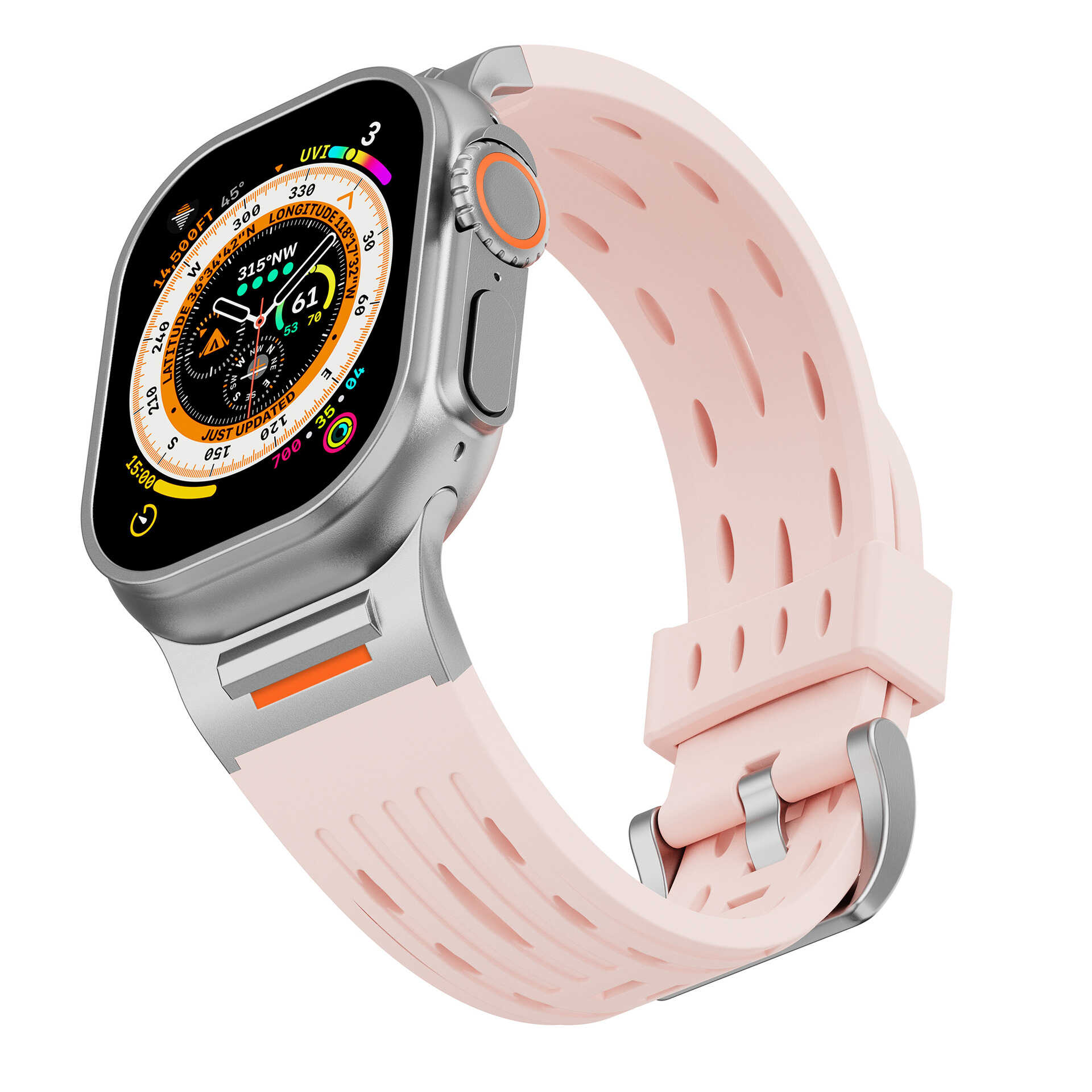 AeroVent Silicone Sport Band for Apple Watch.
