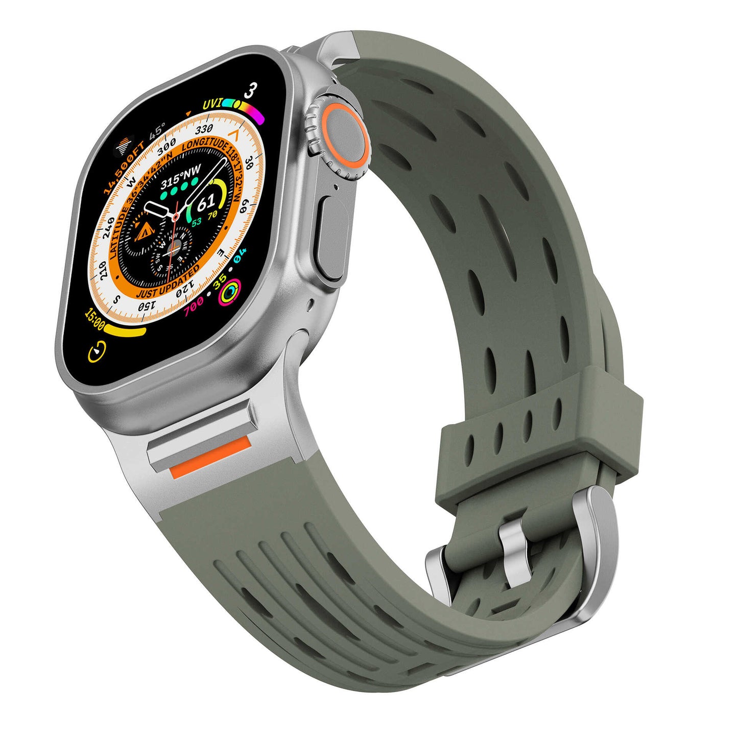 AeroVent Silicone Sport Band for Apple Watch.