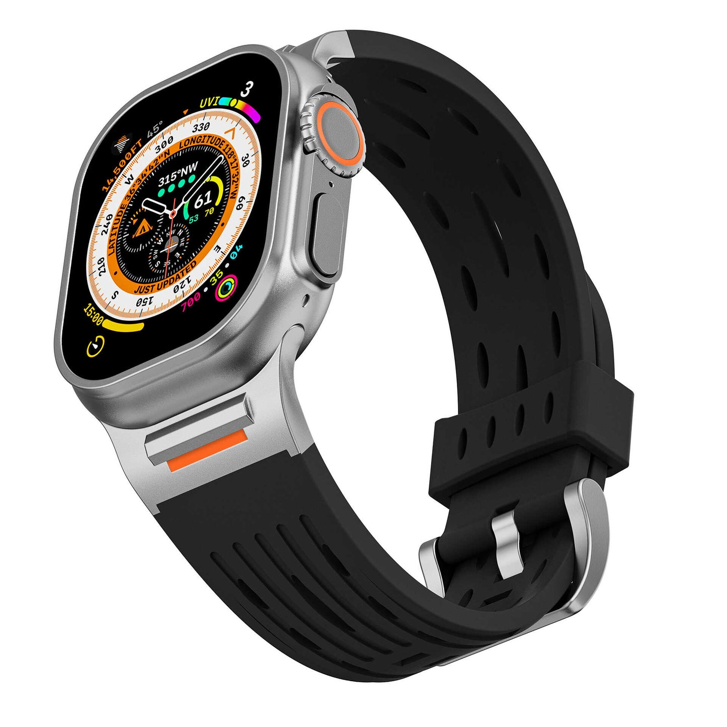 AeroVent Silicone Sport Band for Apple Watch.