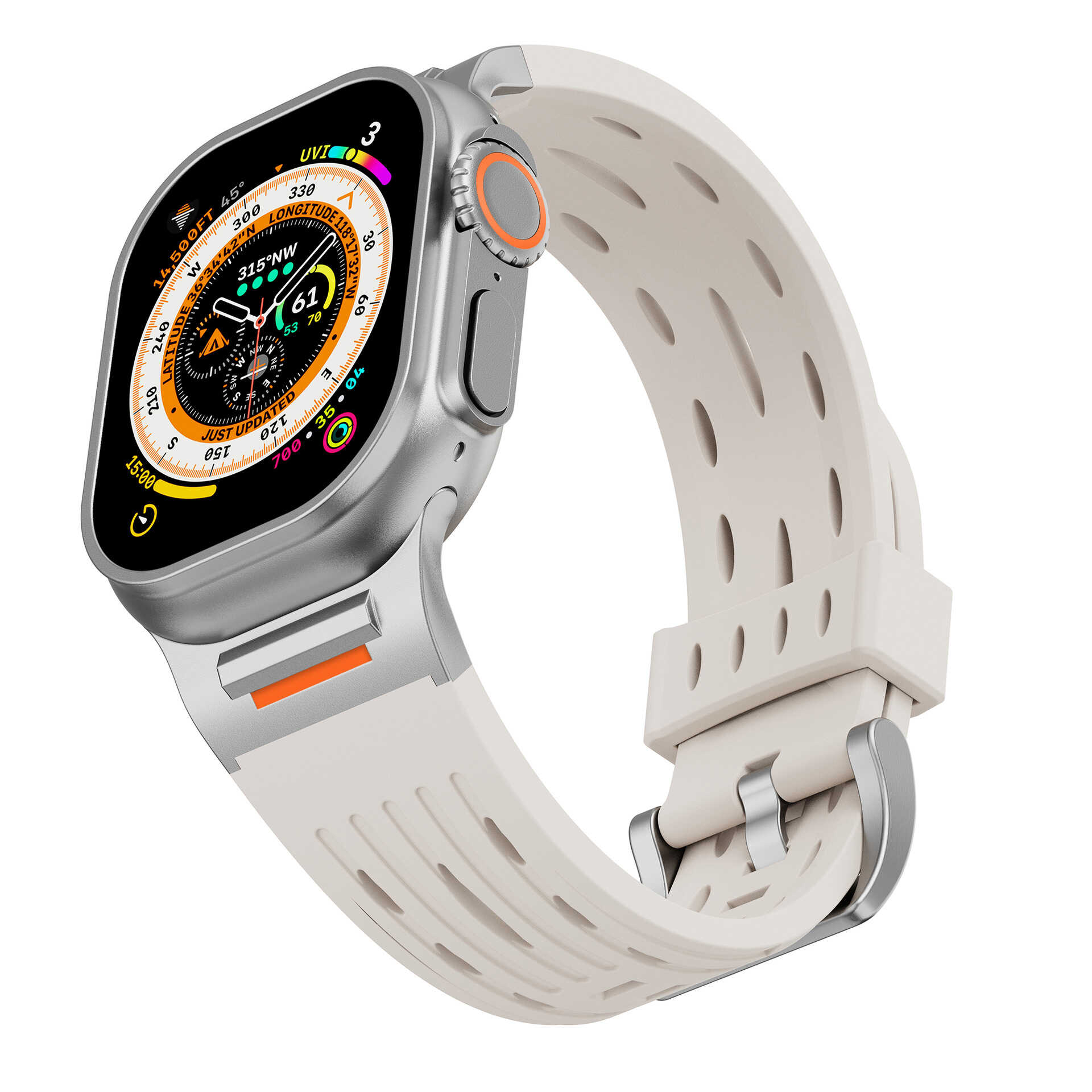 AeroVent Silicone Sport Band for Apple Watch.