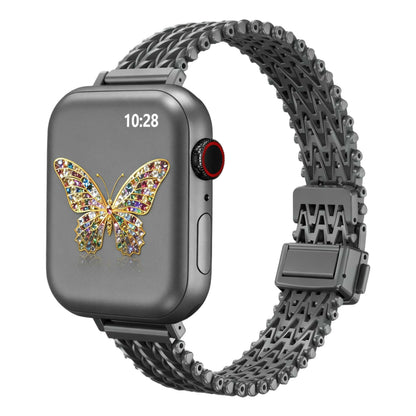 AeroWeave Slim Stainless Steel Magnetic Band for Apple Watch.